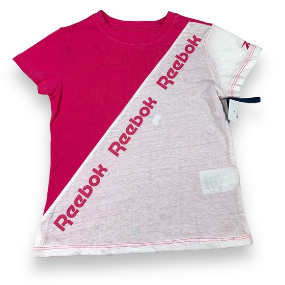 Girls Reebok Short Sleeve T-shirt Set Sz 5 - Picture 3 of 4